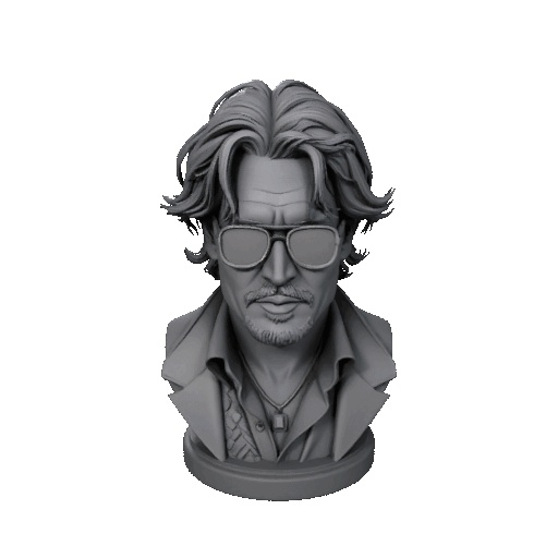 Johnny Depp Bust - Movie
