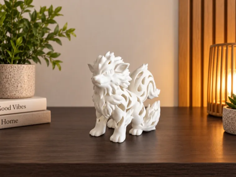 Arcanine Ornamentale in Filigrana – Pokémon