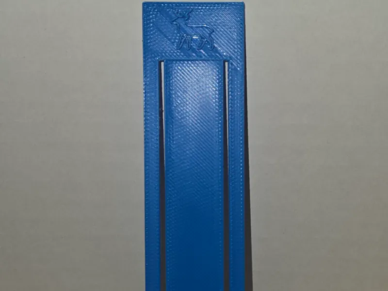 3D printed bookmark