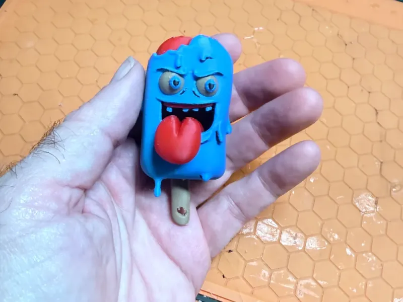 Melted Mischief Popsicle Model