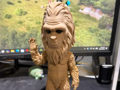 Bigfoot Bobblehead standing up