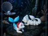 Adorable Monstruo Sirena Flexi-0