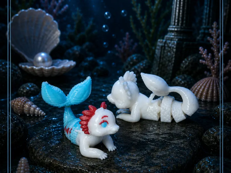 Cute Mer-monster Flexi