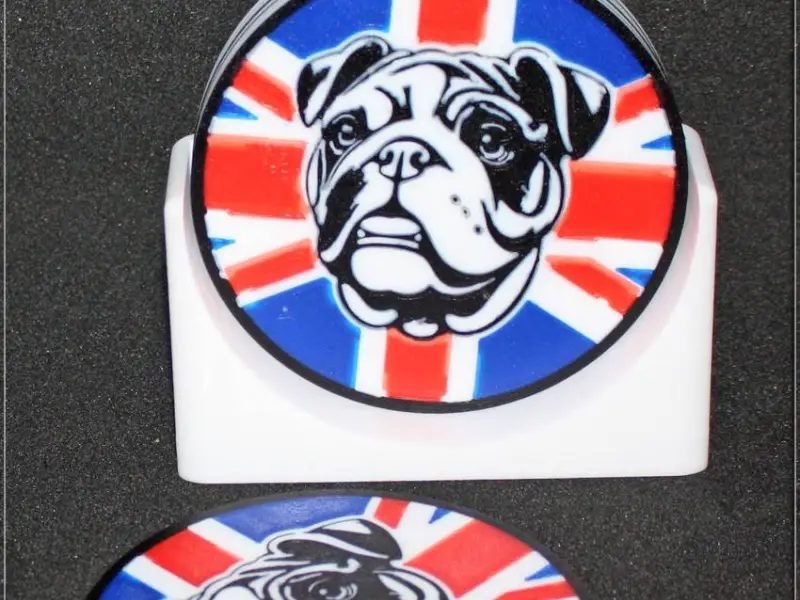 Posavasos British Bulldog