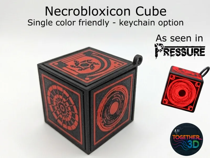 Cubo Necrobloxicon de Pressure