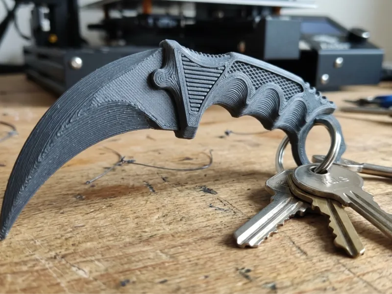 Chaveiro Karambit