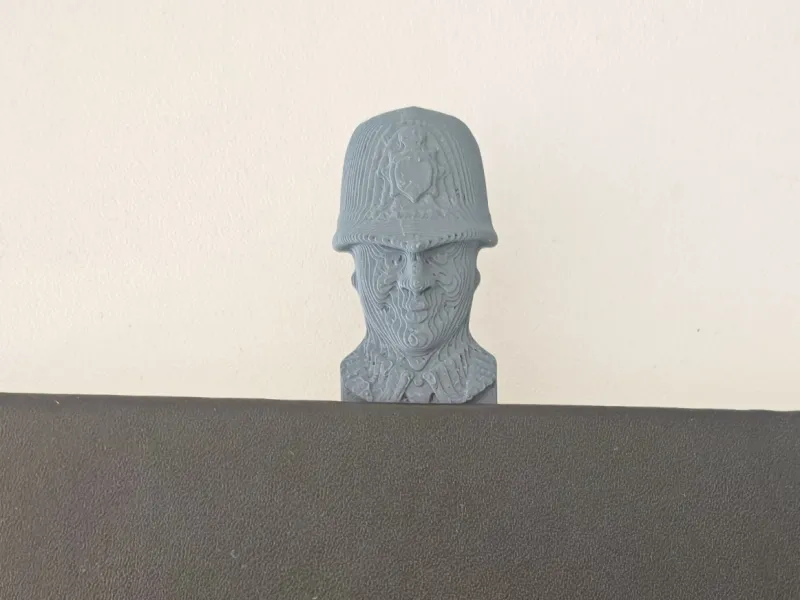 British policeman bookmark