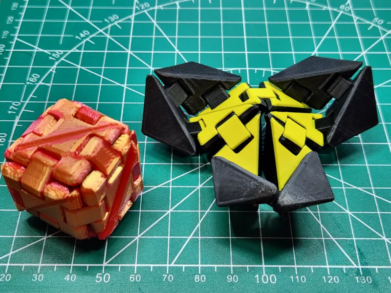 Fidget Cube Puzzle - Portable Version!