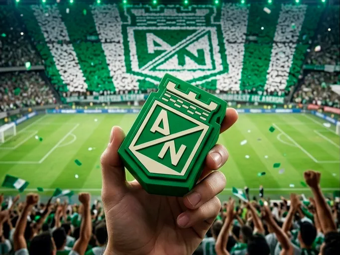 Atlético Nacional Soccer Fidget Clicker - Fan Edition