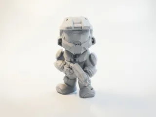 Master Chief Gnome Gaming Figurine 3D Printable