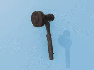 Salvaged Hammer From Rust