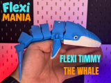 Flexi Whale Timmy - Print-in-Place Whale – No Supports-0
