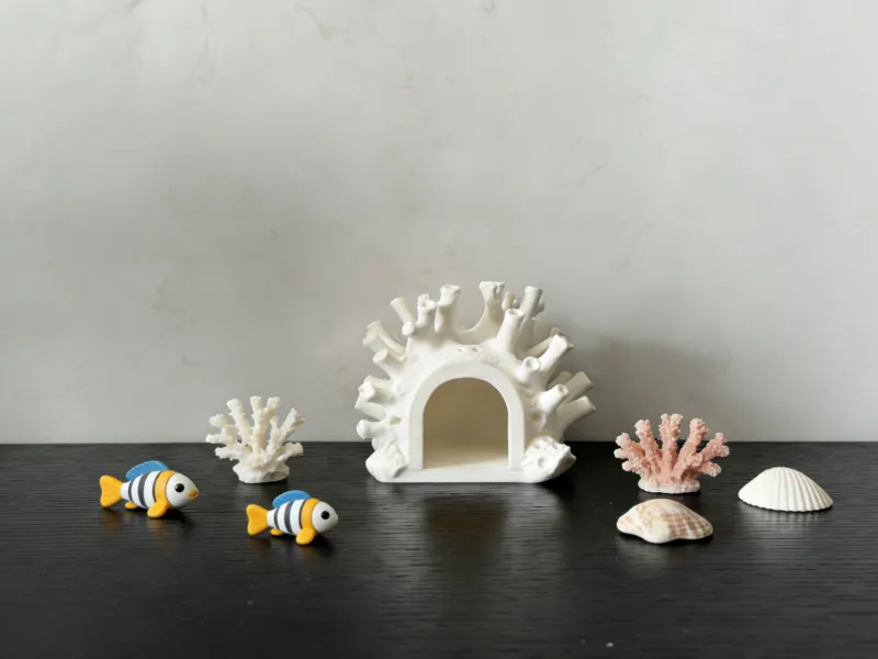 Koraal schuilhuis  Aquariumdecoratie