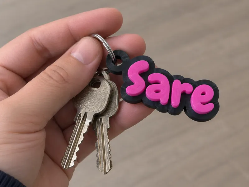 llavero nombre sare