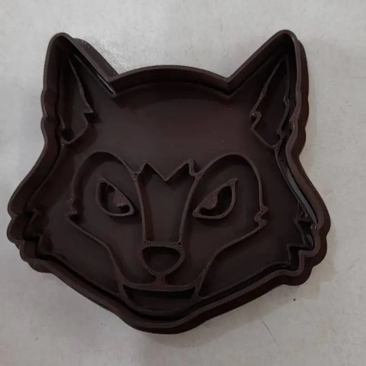 Cortante y sello para Halloween hombre lobo