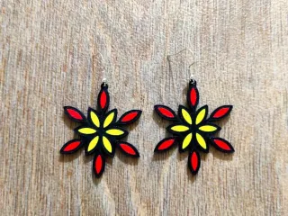 Midnight Ember - Earrings