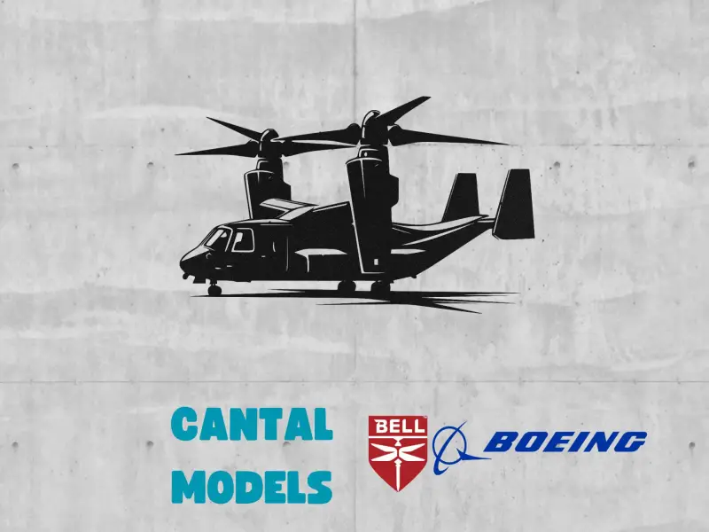 V-22 OSPREY MILITARY HELICOPTER #2 | 2D WALL ART