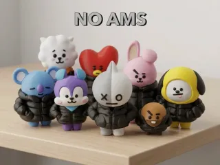 VAN Chaquetas de Plumas BT21 (NOAMS) - BTS