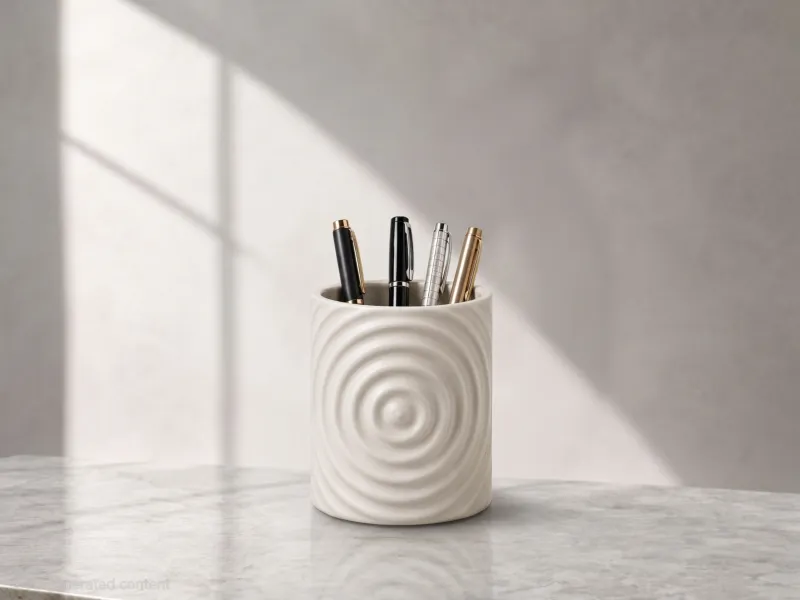 Ripple Impression Pen Holder