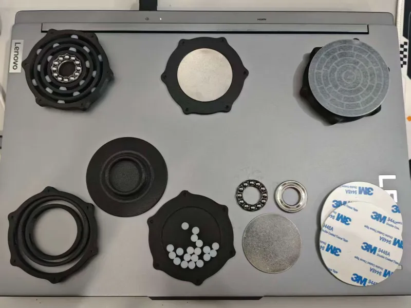 Ultra-dünnes Antivibrationspad für Drucker (Höhe 16 mm)