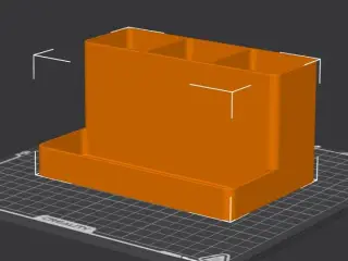Desktop organizer - Pencil or Toothbrush holder