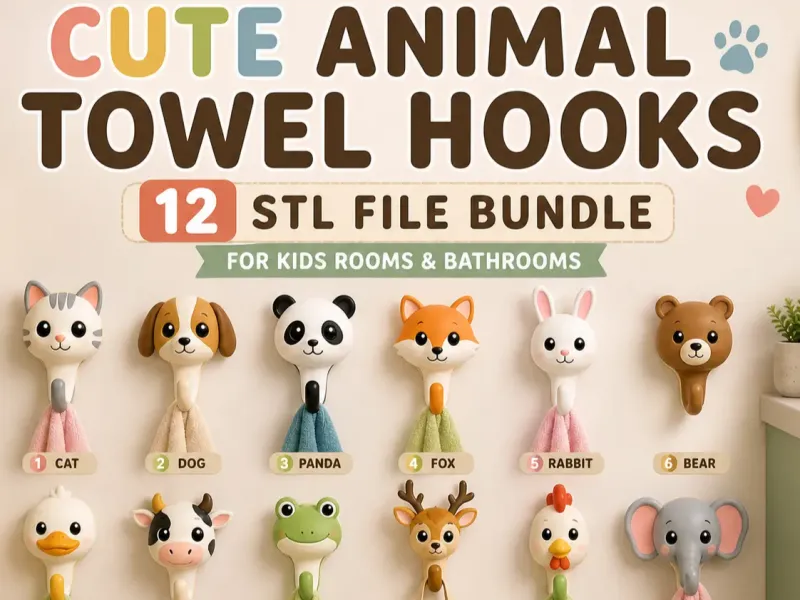 Cute Animal Hooks