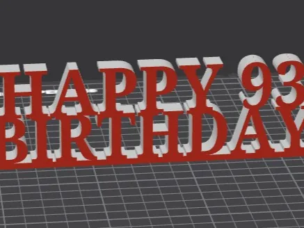 Happy Birthday 93