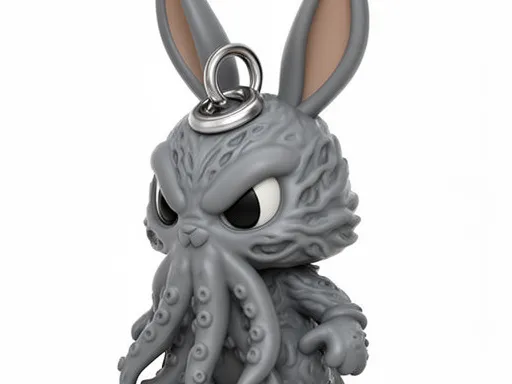 Bugs Bunny Cthulhu Ring Figure