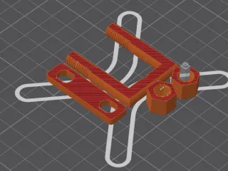 QuickClamp – Universal Fence Wire Clamp for Square Tubes