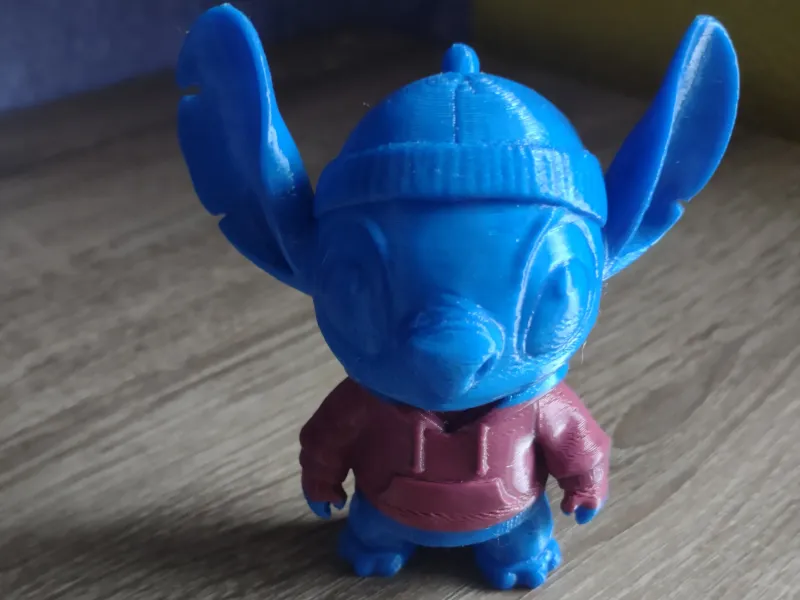 Stitch en mode hiver