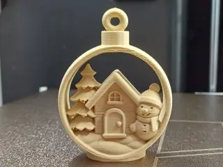 Cozy Cabin Ornament–Winter Wonderland in Miniature