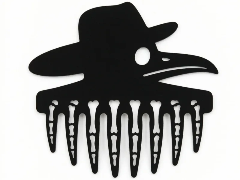 гребень для бороды/ beard comb