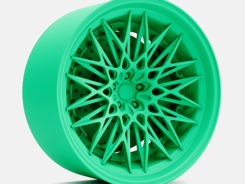 20x10 Rotiform QLB Wheel and Brake