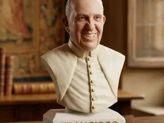 Bust Papa Francisco Argentina
