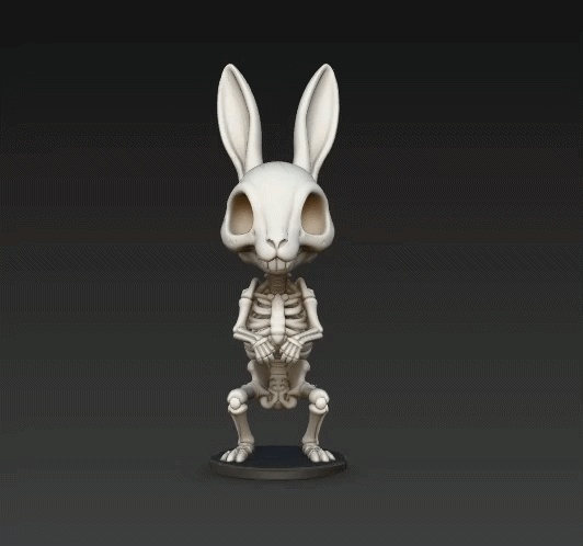 Skeleton Bunny-0