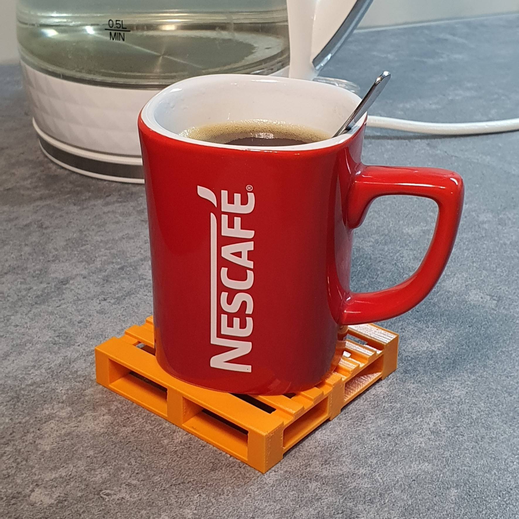Pallet-Style Drink Coaster