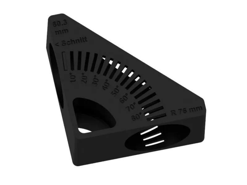 Dima per il taglio di tubi D60,3 (2 pollici) R76