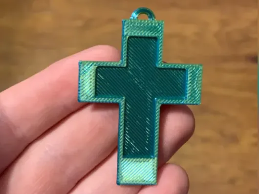 cross key chain