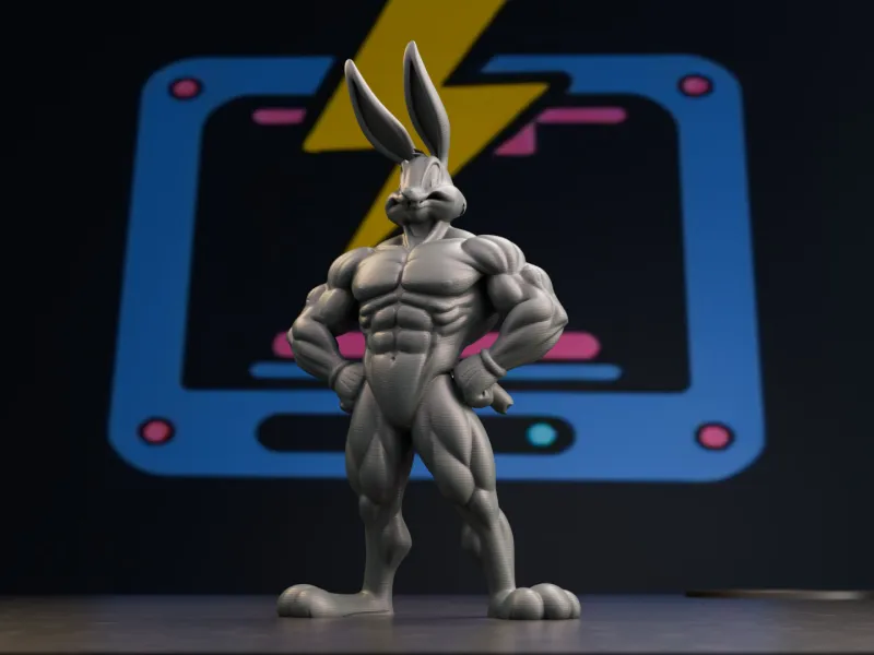 Buff Bunny - Bugs Bunny Figurine