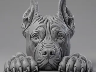 Boxer Aleman Bust