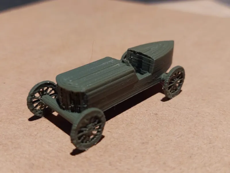 Рейсер на деревянном треке - 1/64