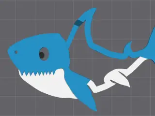 Friendly Shark Peg