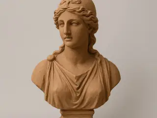 Statua Busto Feminino