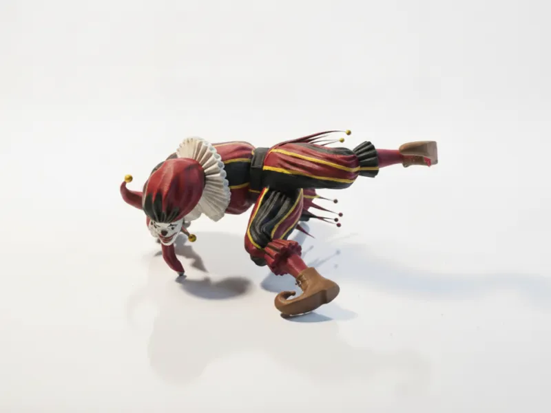 道化師フィギュア ファンタジー神話 3Dプリント可能