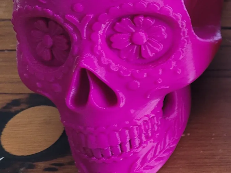 Floral Sugar Skull 03