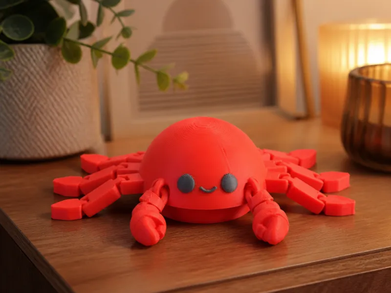 Clicker Crab Flexi  Fidget Toy