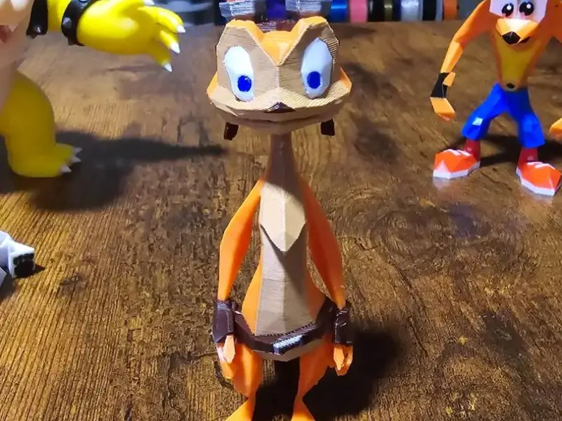Daxter-Figur aus PSP - Jak & Daxter Playstation
