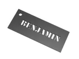 Nametag Namensschild „Benjamin“-0