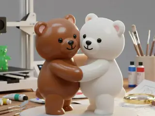 ositos enamorados