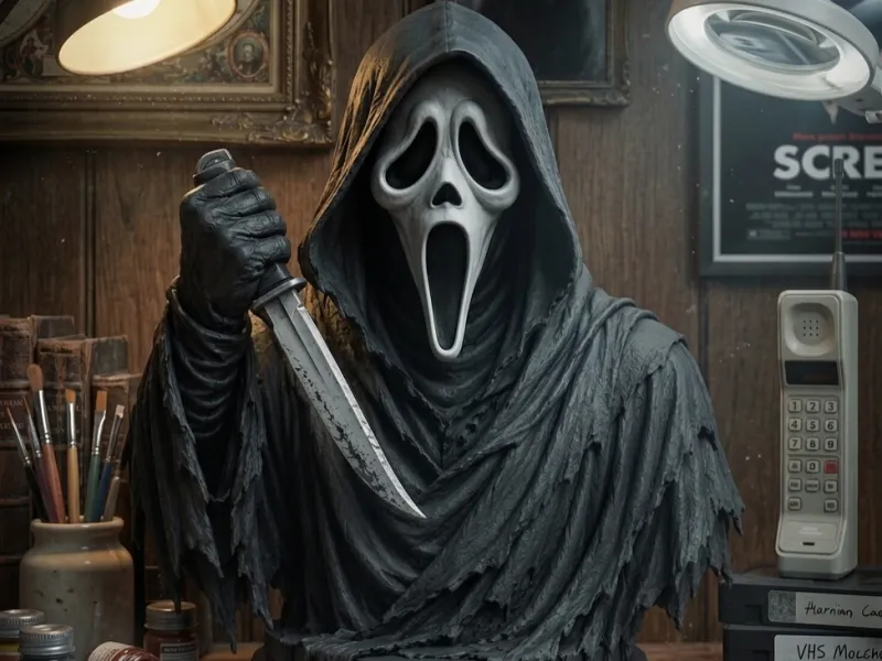 Ghost Killer – Busto de Terror Estilizado